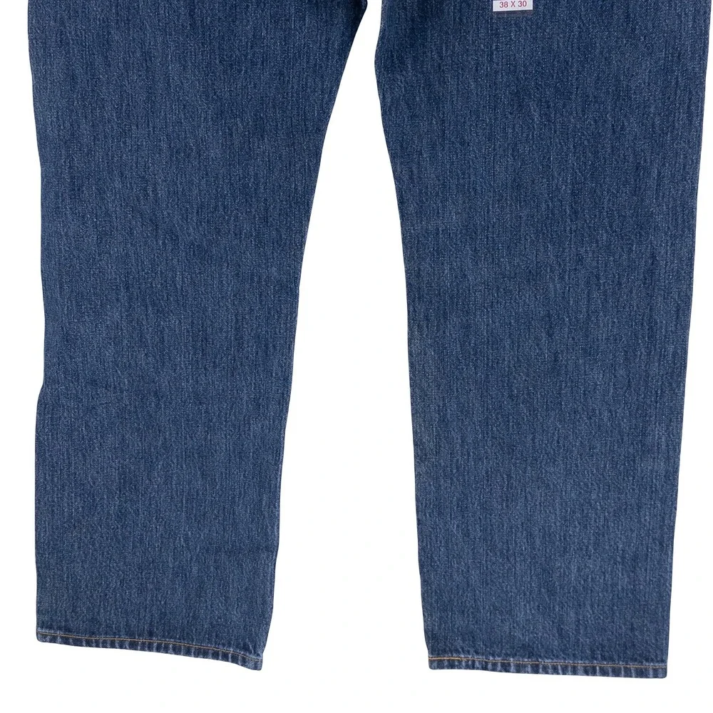VTG NWT Deadstock Levis Mens 38x30 501 Original Fit Jeans Blue Button Fly Y2K